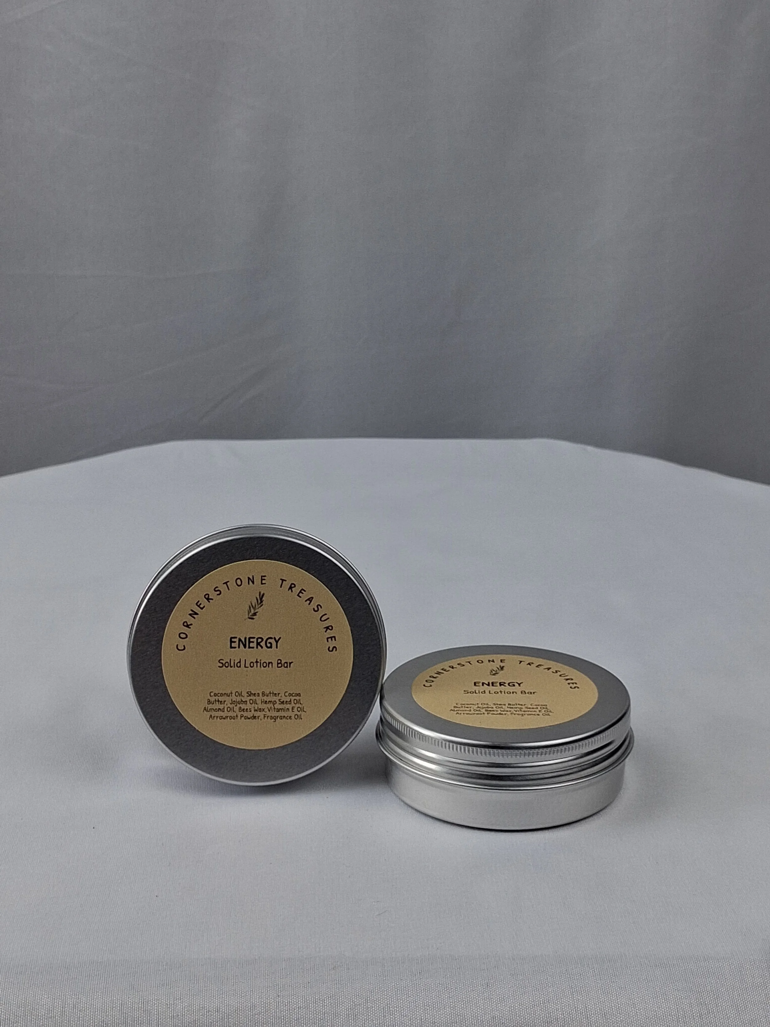 "Energy" Solid Lotion Bar