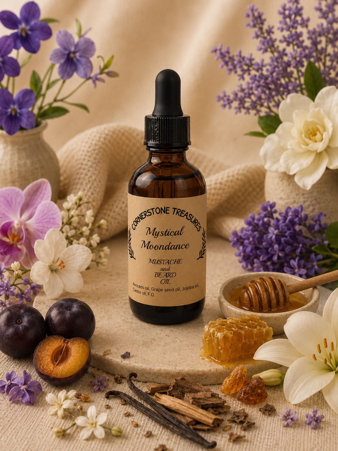 Moon Dance Mustache/Beard Oil