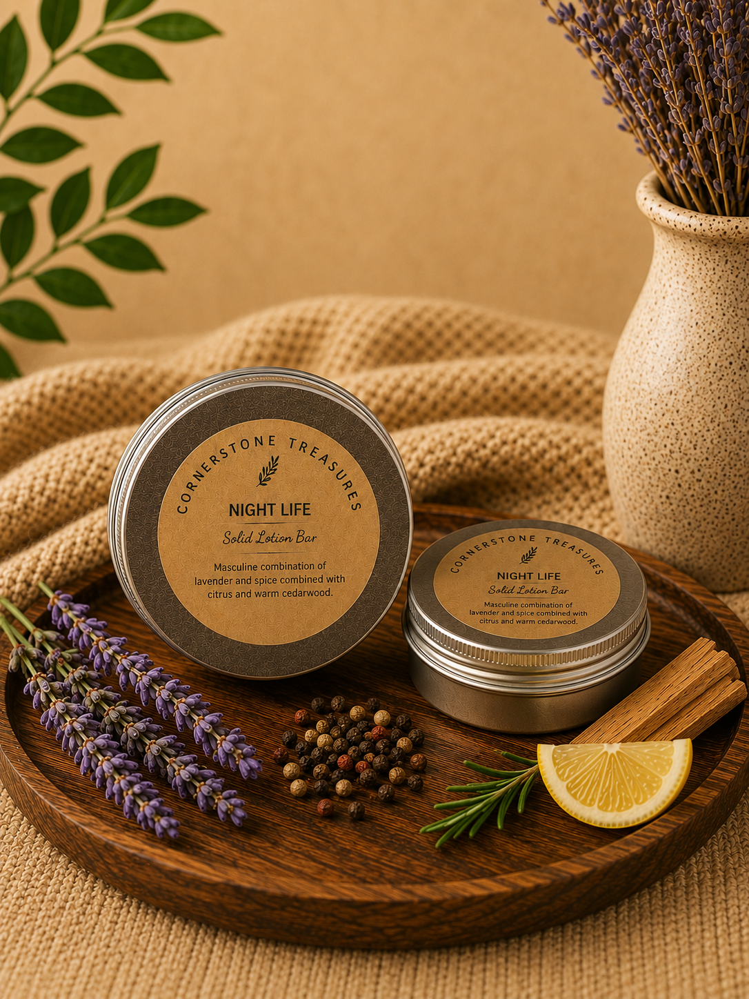 Night Life Solid Lotion Bar