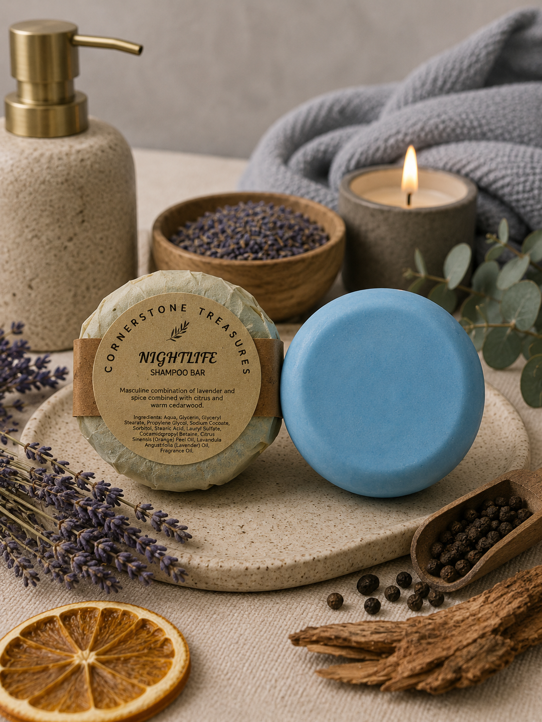 Night Life Shampoo Bar