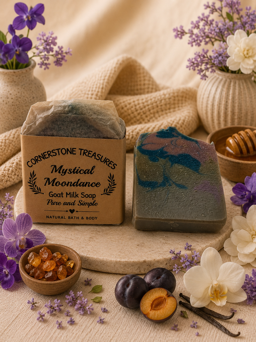 Moondance Goat Milk Soap Bar