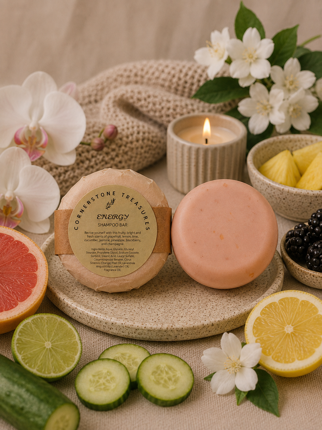 "Energy" Shampoo Bar