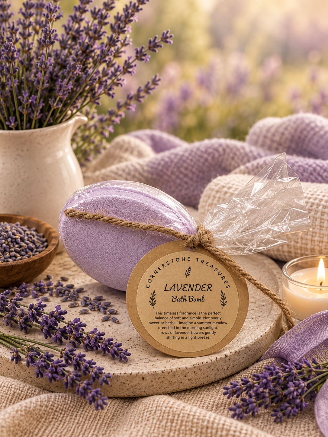 Lavender Bath Bomb