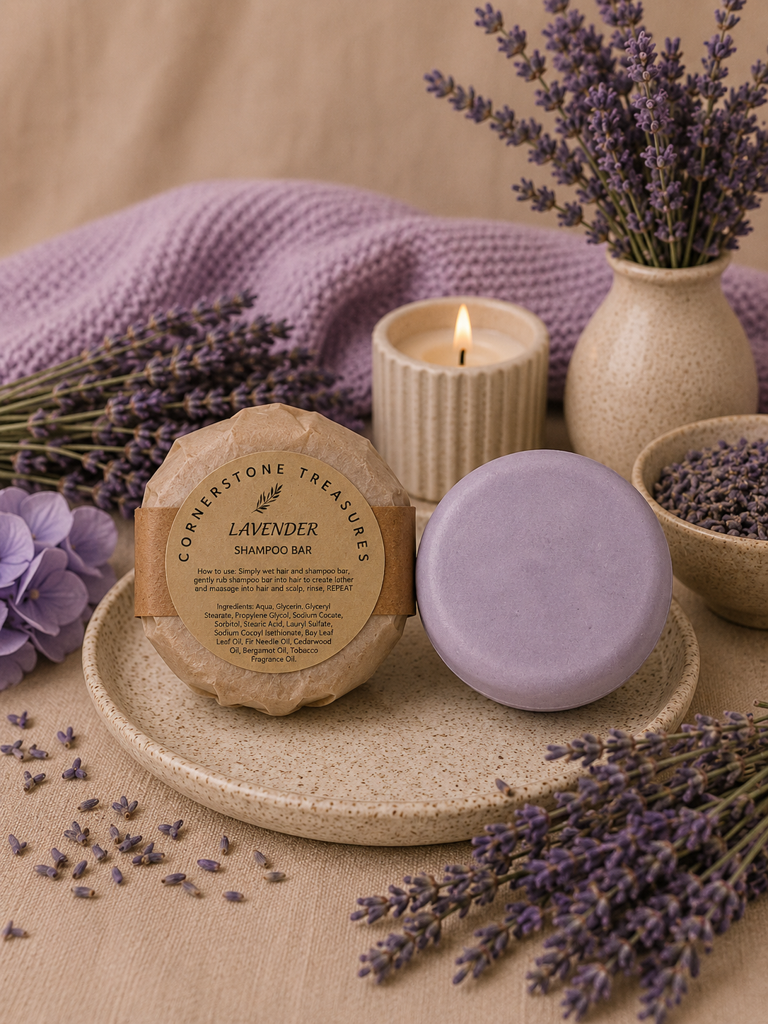 Lavender Shampoo Bar