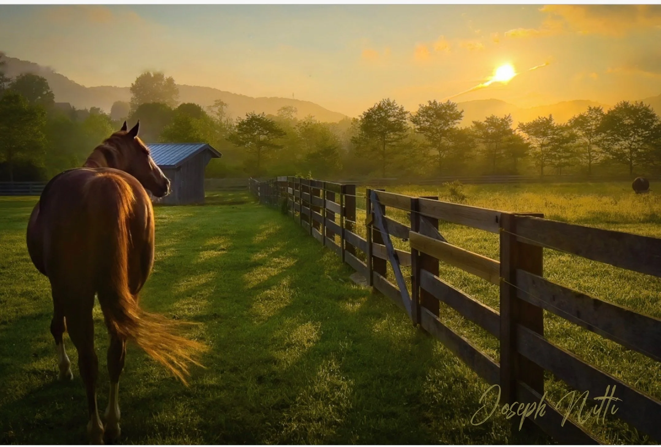 Sunrise over Banner Elk