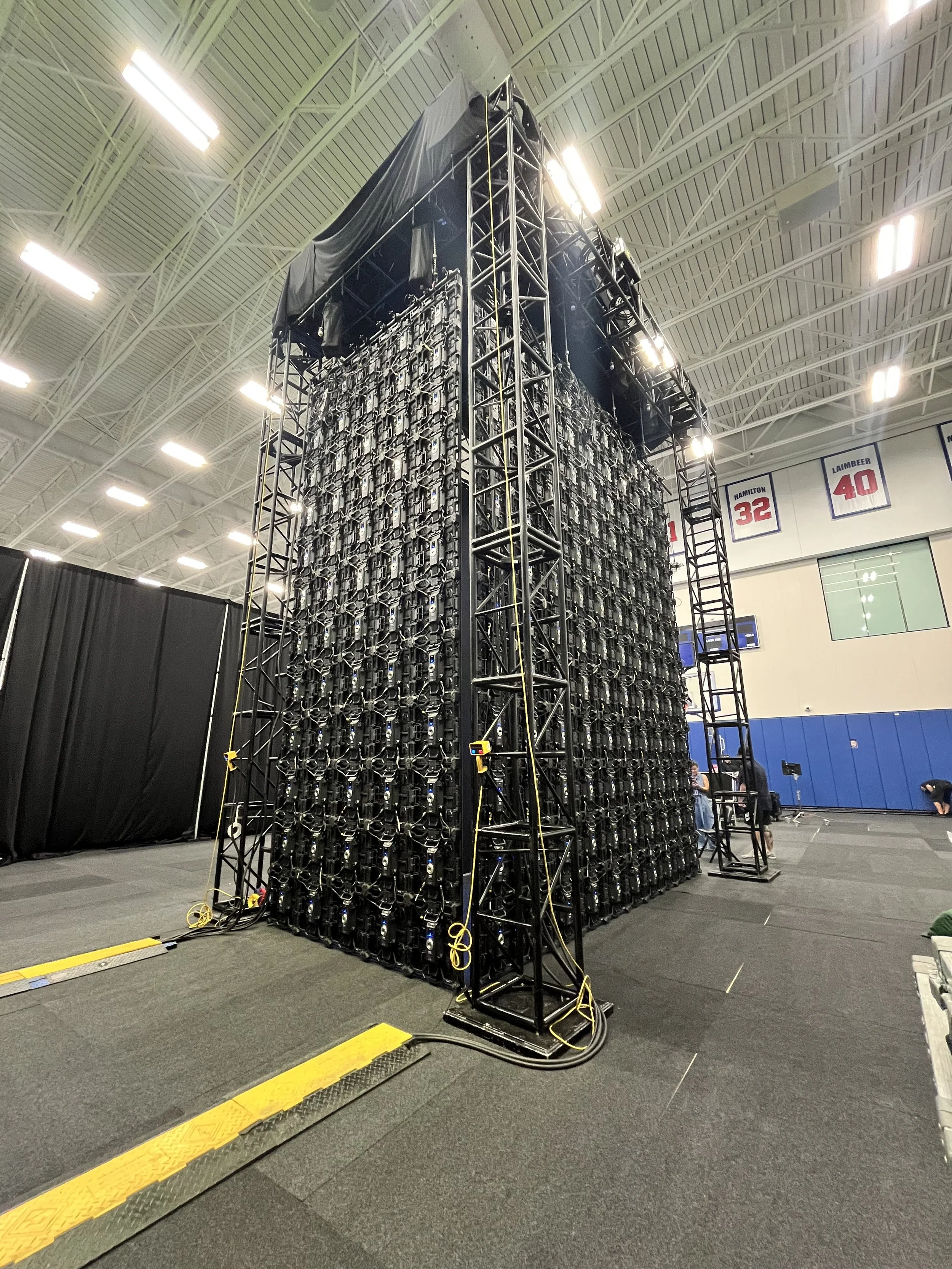 Pistons Media Day 2025/6 | Stagehand, Pistons Performance Center