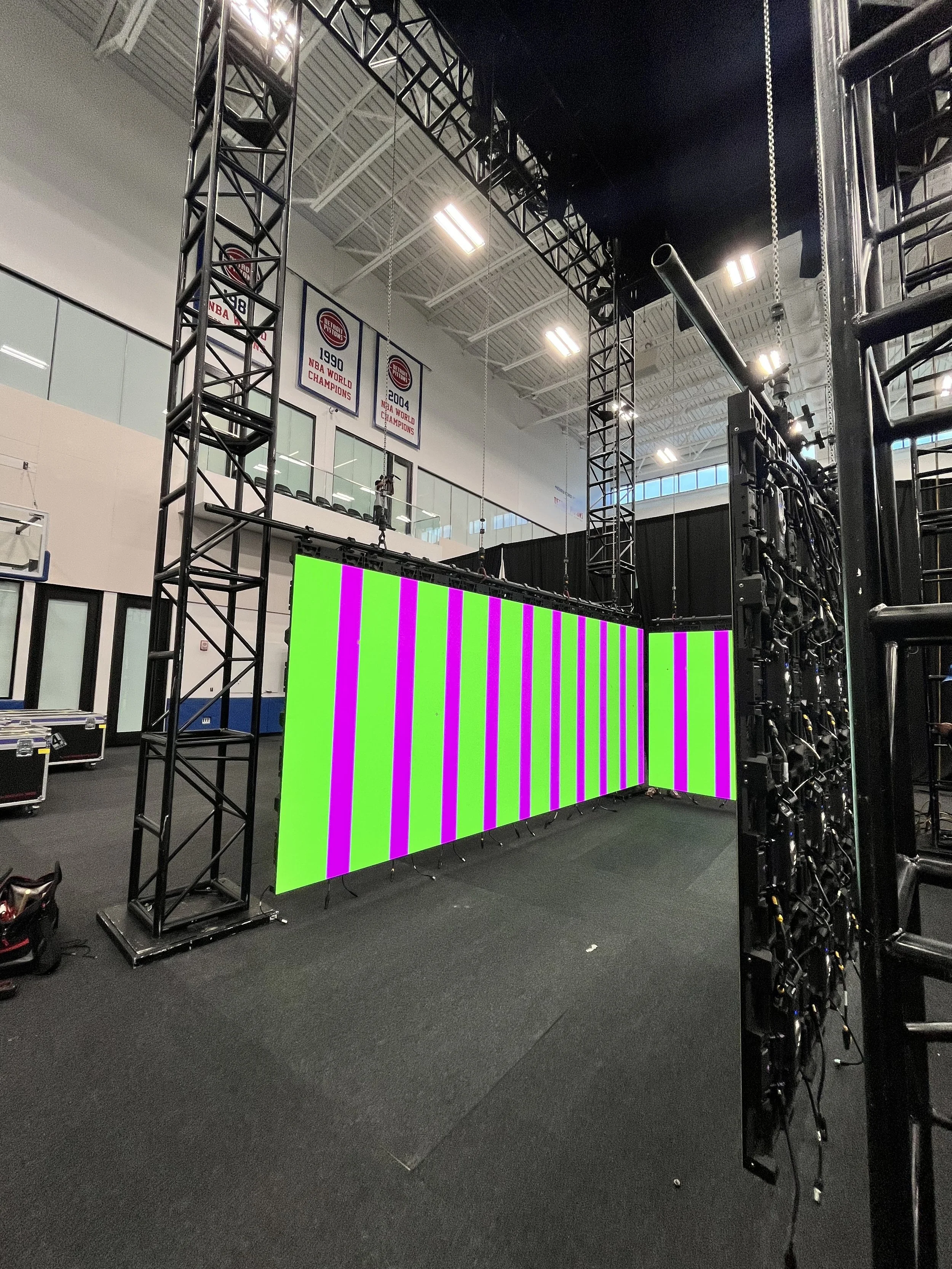Pistons Media Day 2025/6 | Stagehand, Pistons Performance Center