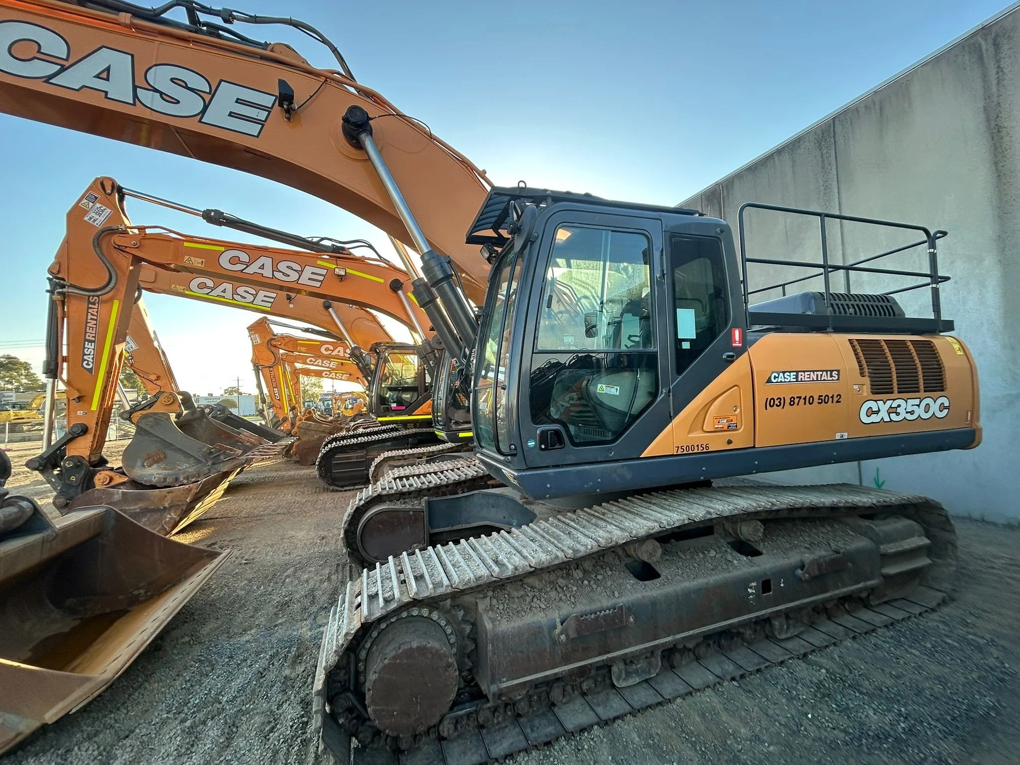 CASE CX350C Excavator Stock #7500156 4.jpg