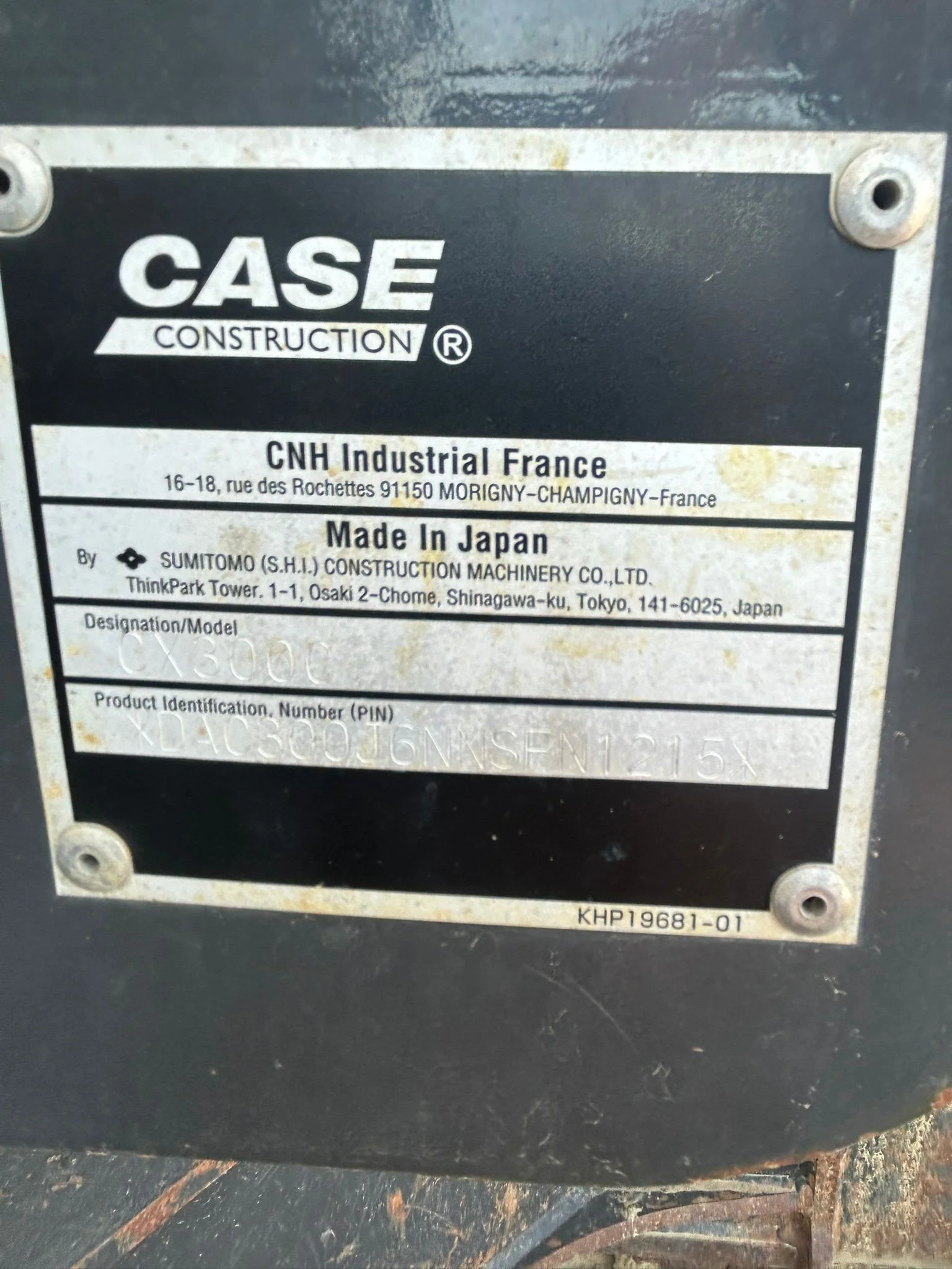 CASE CX300C Excavator Stock #750047423 19.jpg