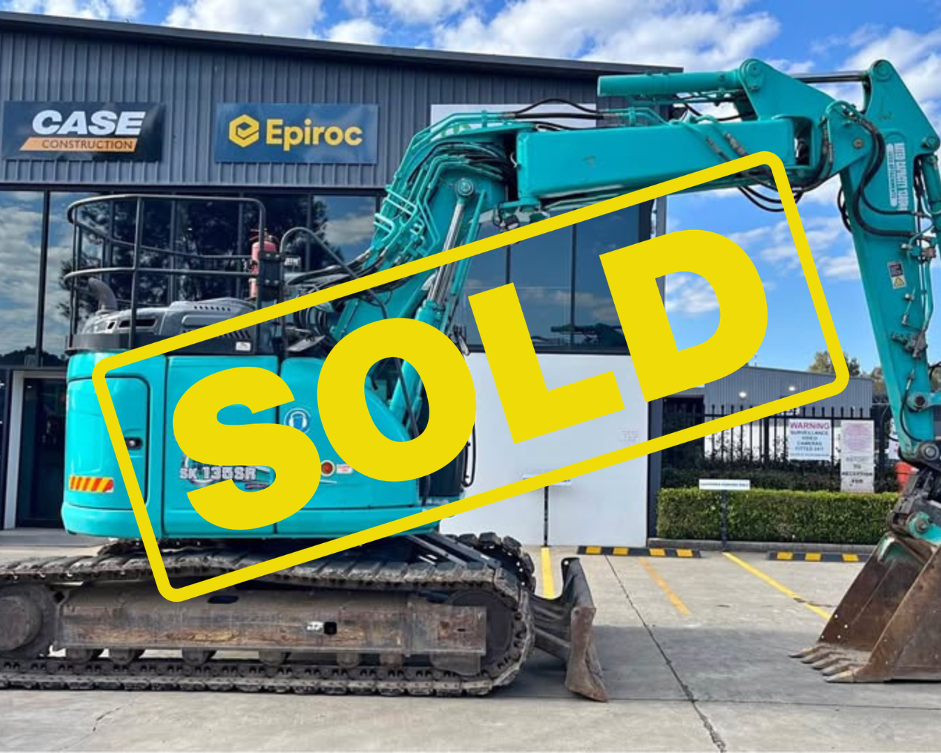 2018 Kobelco SK135SR Excavator 