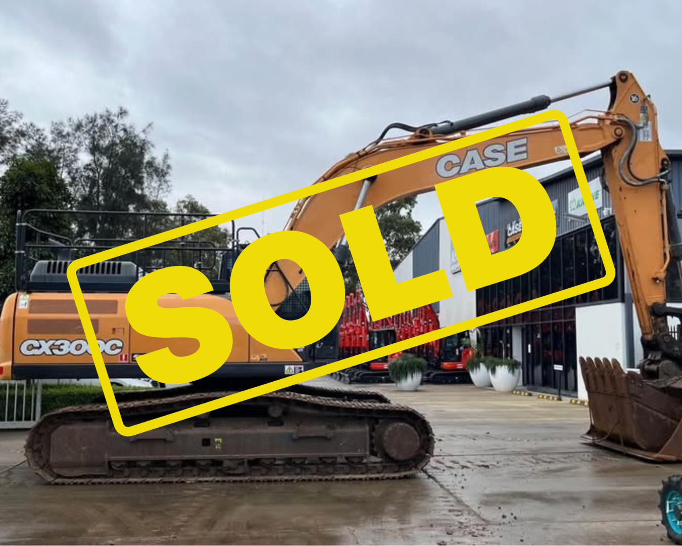 2022 CASE CX300C Excavator 