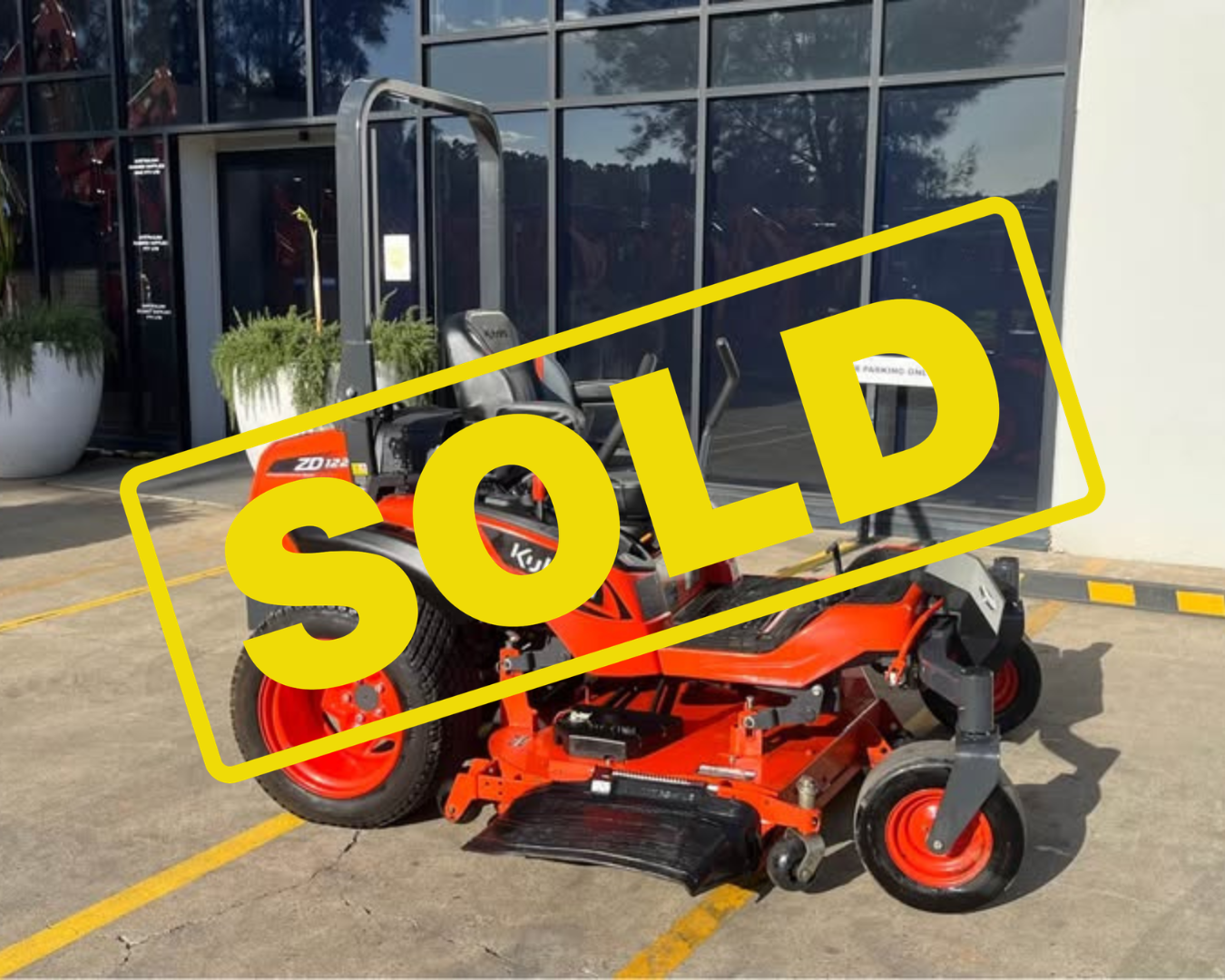 2024 Kubota ZD1221 72” Diesel Zero Turn Mower 