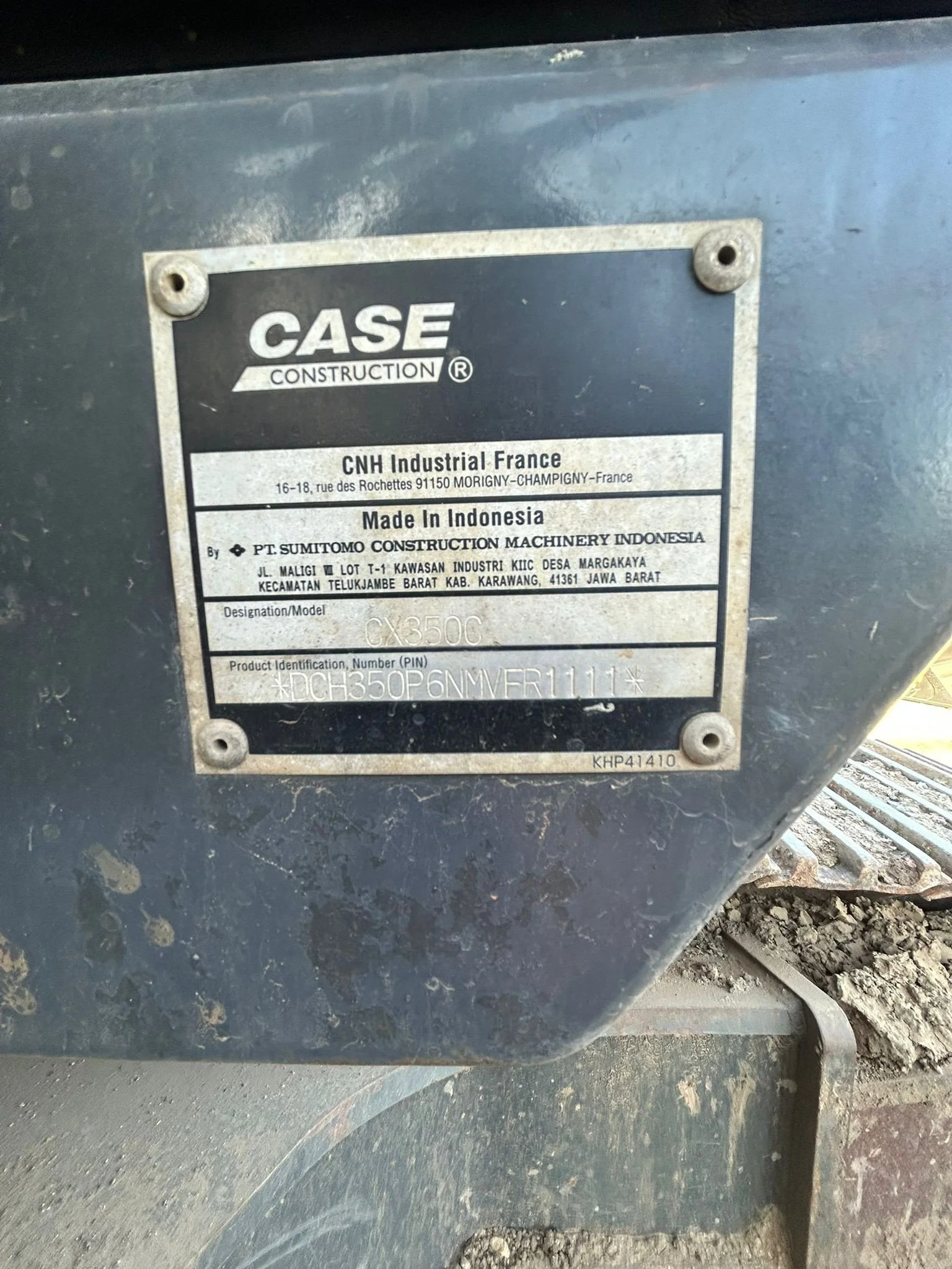 CASE CX350C Excavator Stock #7500156 2.jpg