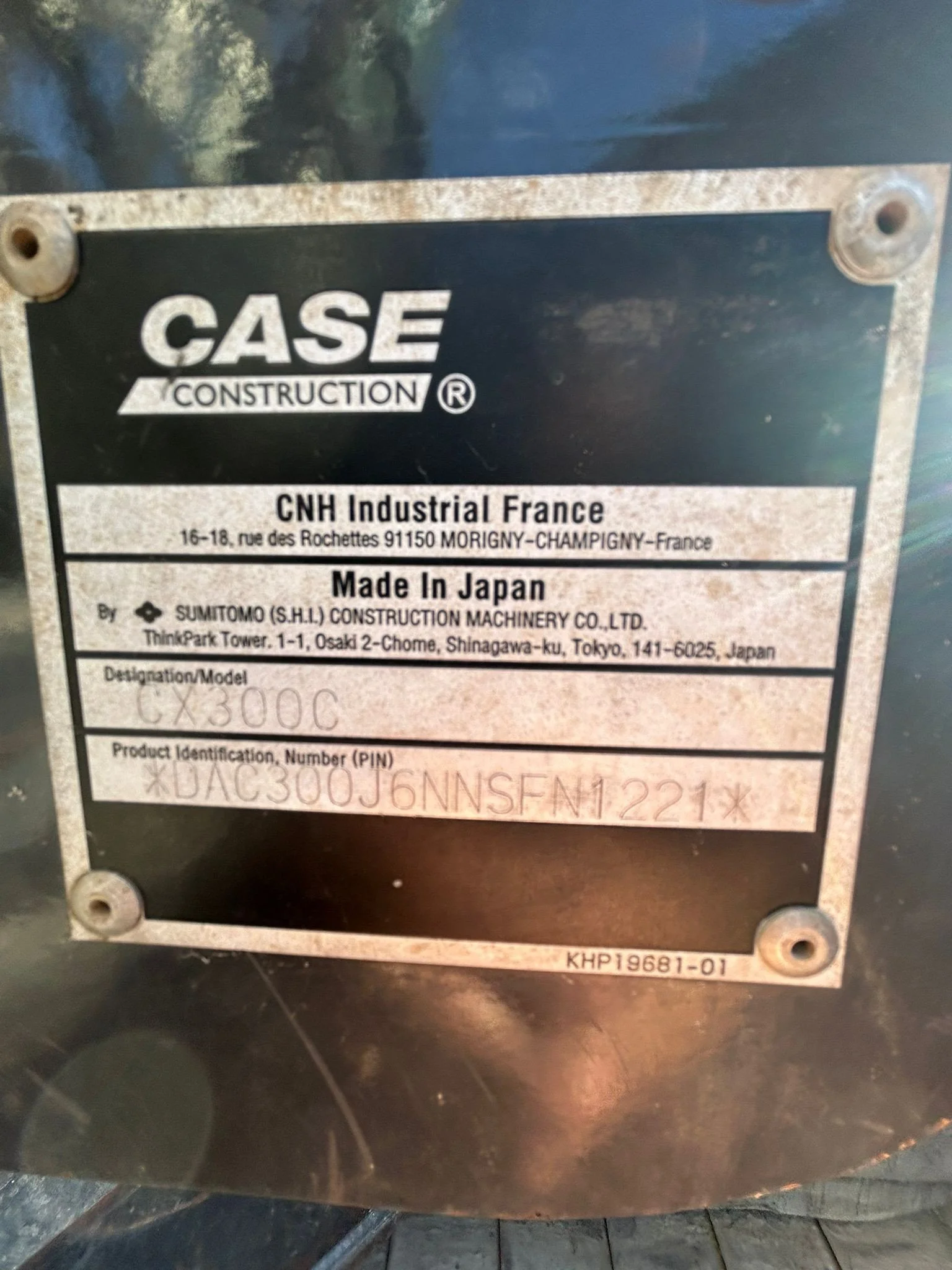 CASE CX300C Excavator Stock #750043923 15.jpg