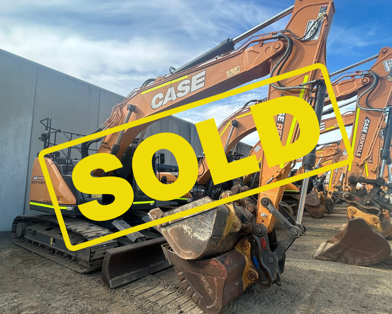 CASE CX235C Crawler Excavator