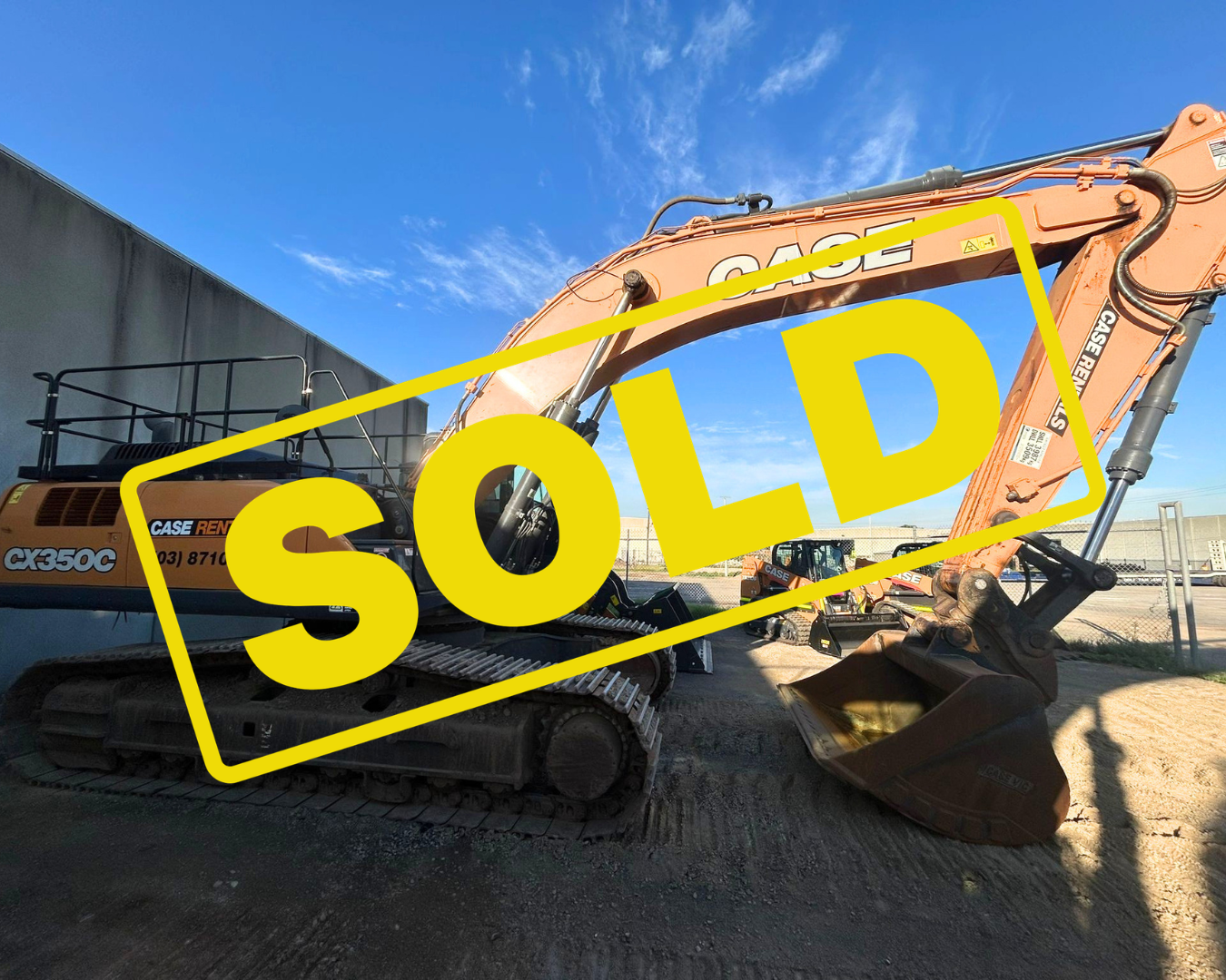 2021 CASE CX350C Crawler Excavator