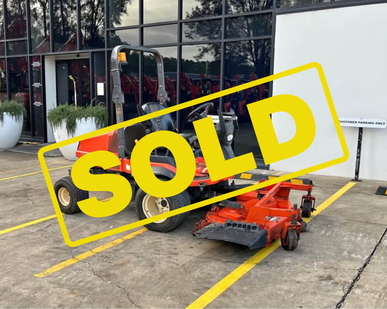 2019 Kubota F3690 Diesel Outfront Mower 
