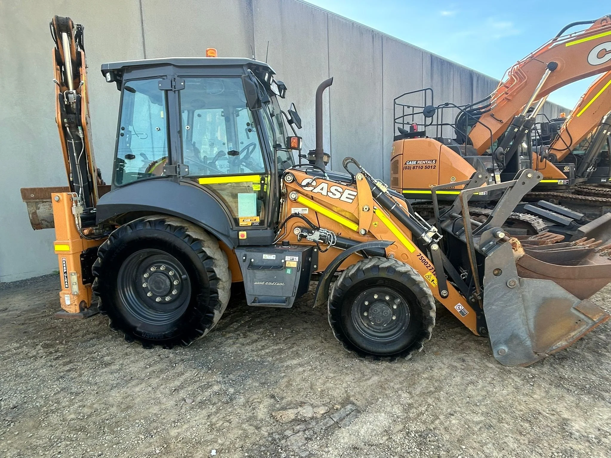CASE 580SV Backhoe