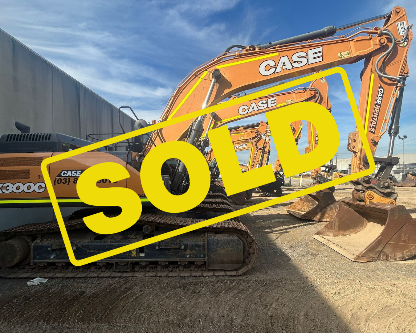 CASE CX300C Crawler Excavator