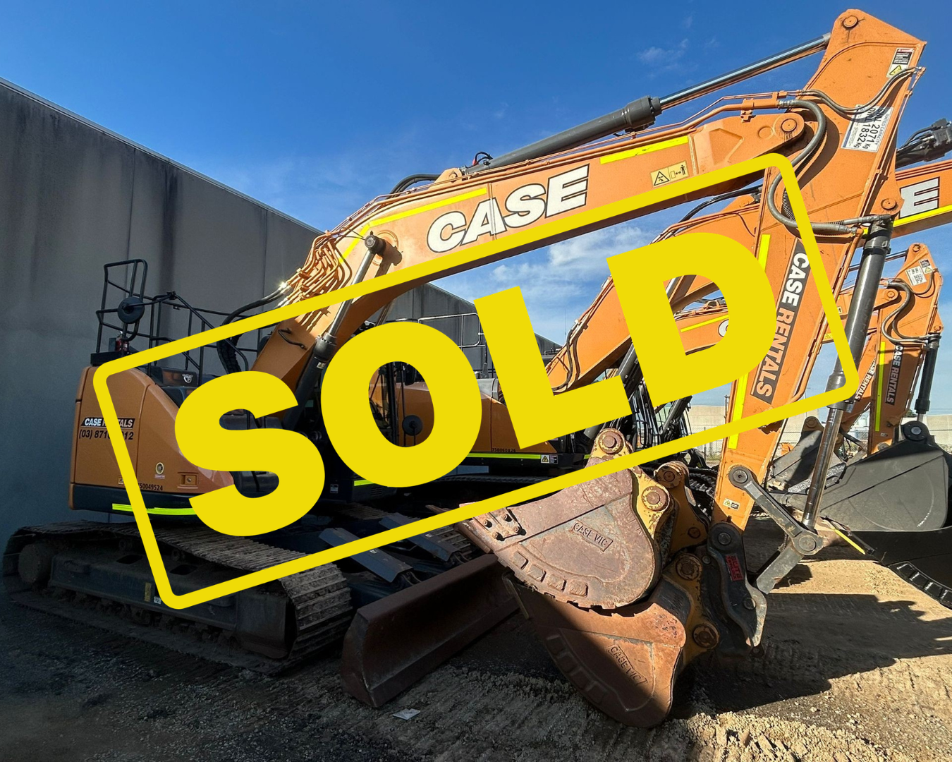 CASE CX235C Crawler Excavator