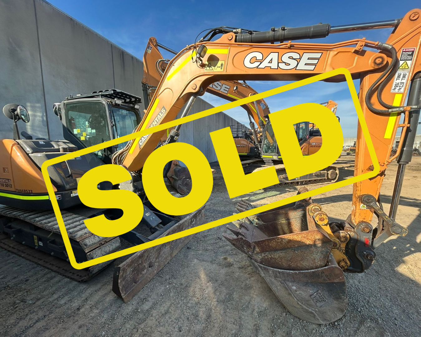 CASE CX80C Midi Excavator