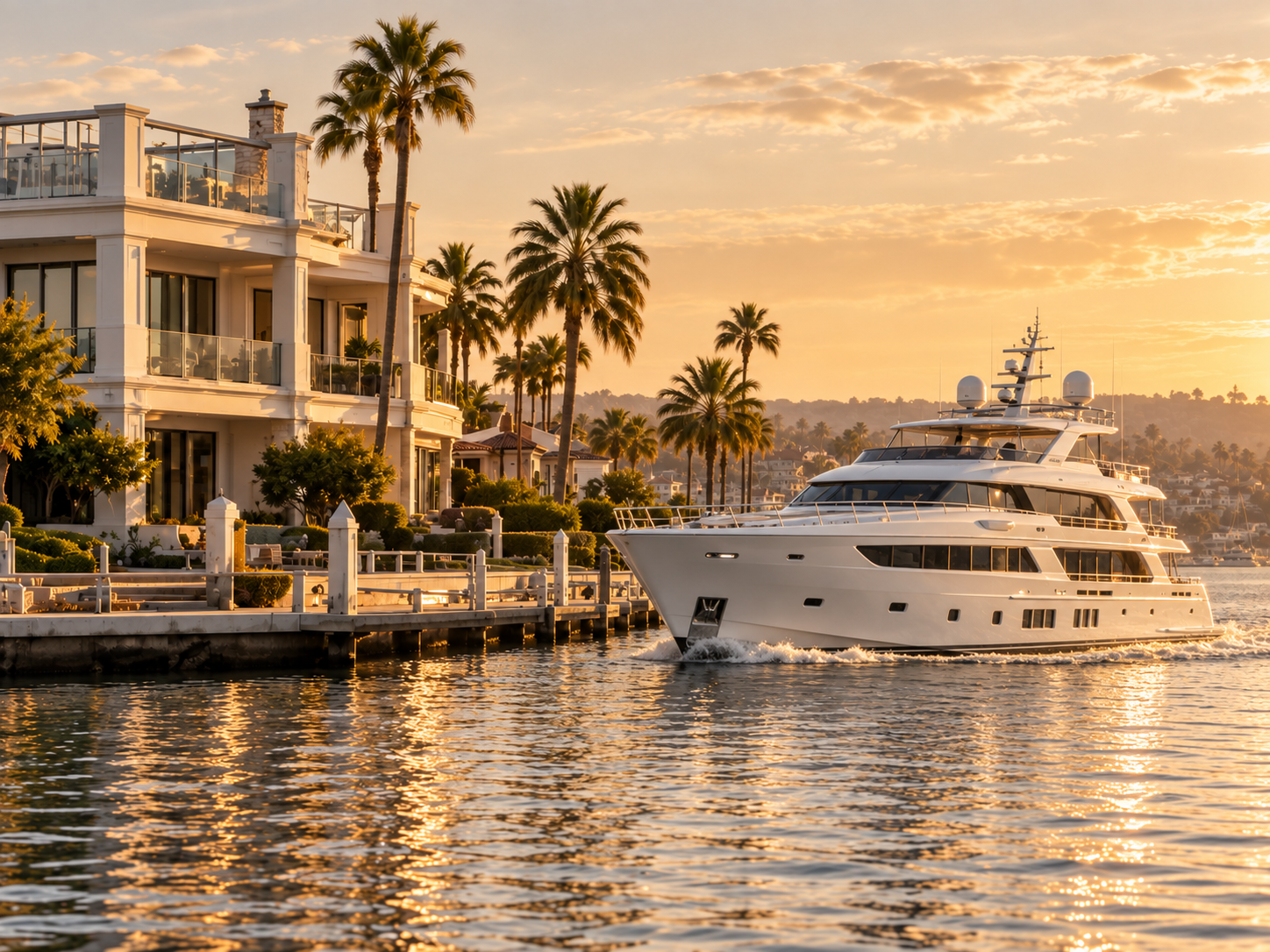 Luxury yacht charter management in Newport Beach featuring strategic marketing, charter branding and reservation growth services.