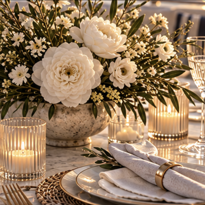 Florals, Décor & Tablescapes