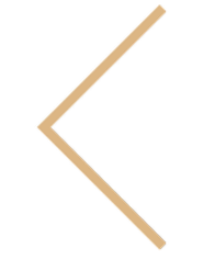 Two L-shaped objects, one beige and the other tan, arranged to form a corner or angle