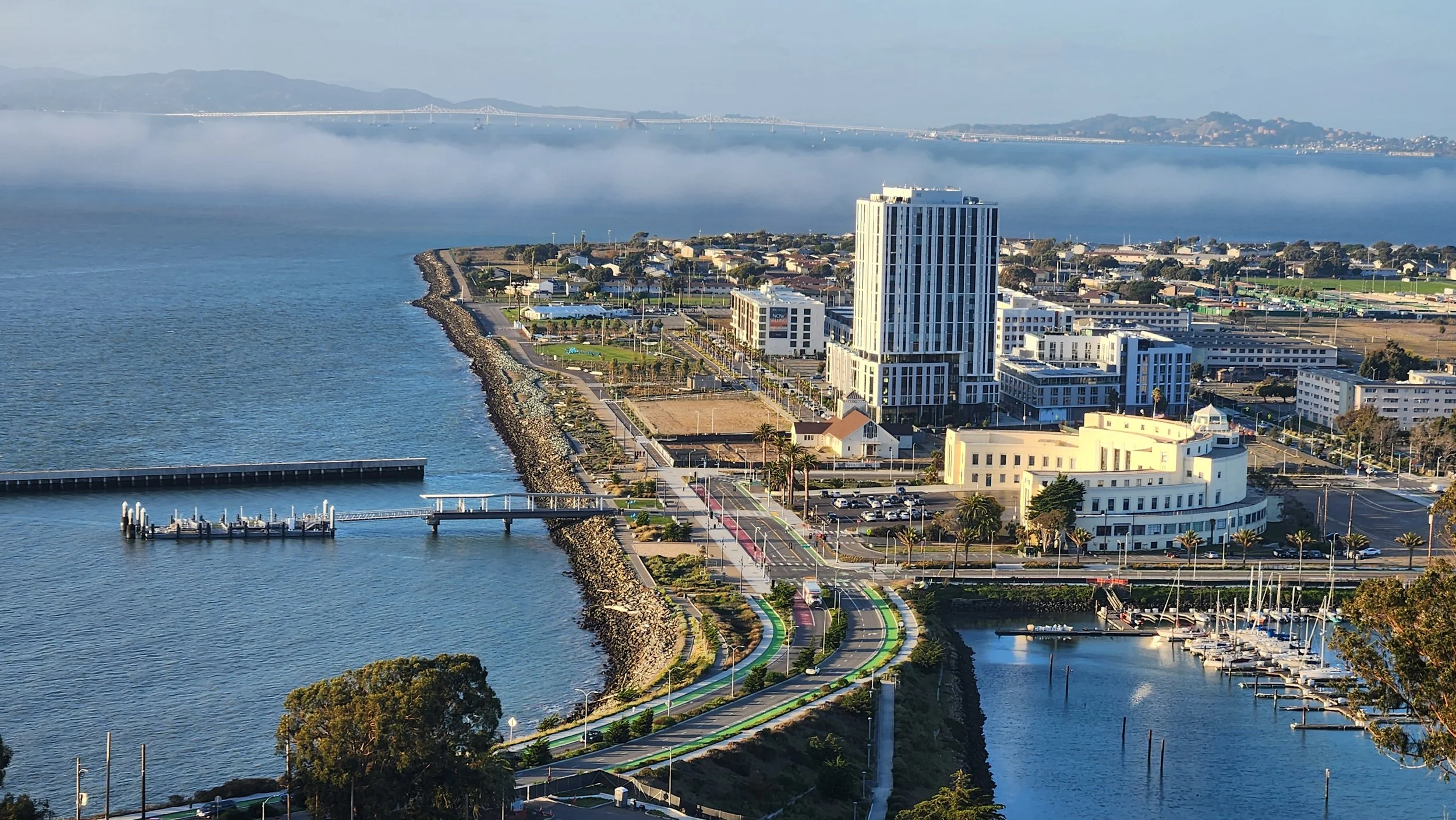 Treasure Island Ferry Terminal development project in San Francisco Bay