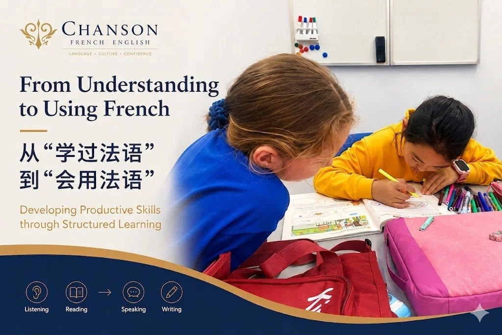 From Understanding to Using French