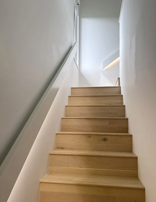 Stairs to second floor