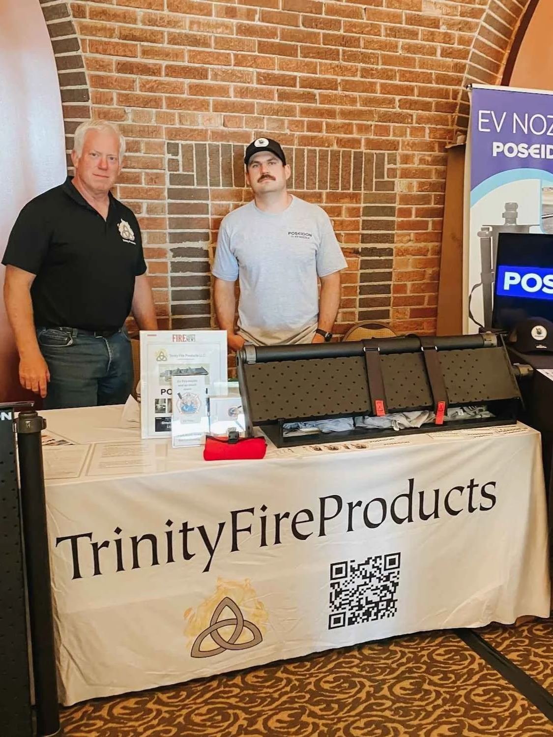 Trinity Fire Products co-founders Danny Puknaitis and Mike Jost.
