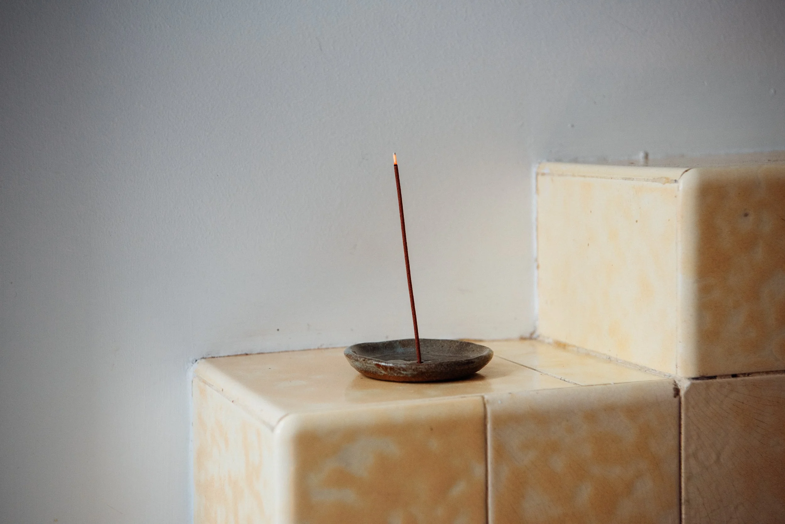 Handmade Incense Holder in Sea Spray