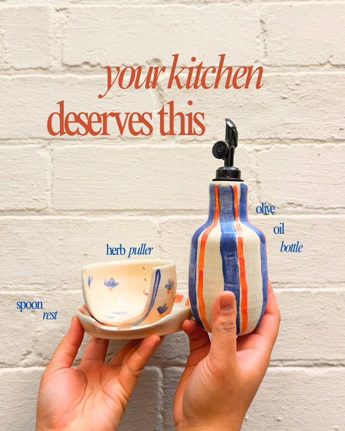 Our painting classes and your kitchen just got an upgrade! From next weekend we will be offering our new KITCHEN SET for our painting classes, with our first class on Sunday at 10am. 

Vibe up your kitchen and join us in the studio. 

#underglaze #po