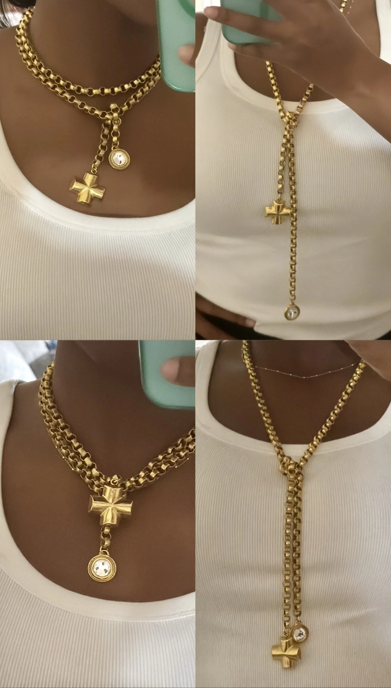 The Cross Wrap Necklace