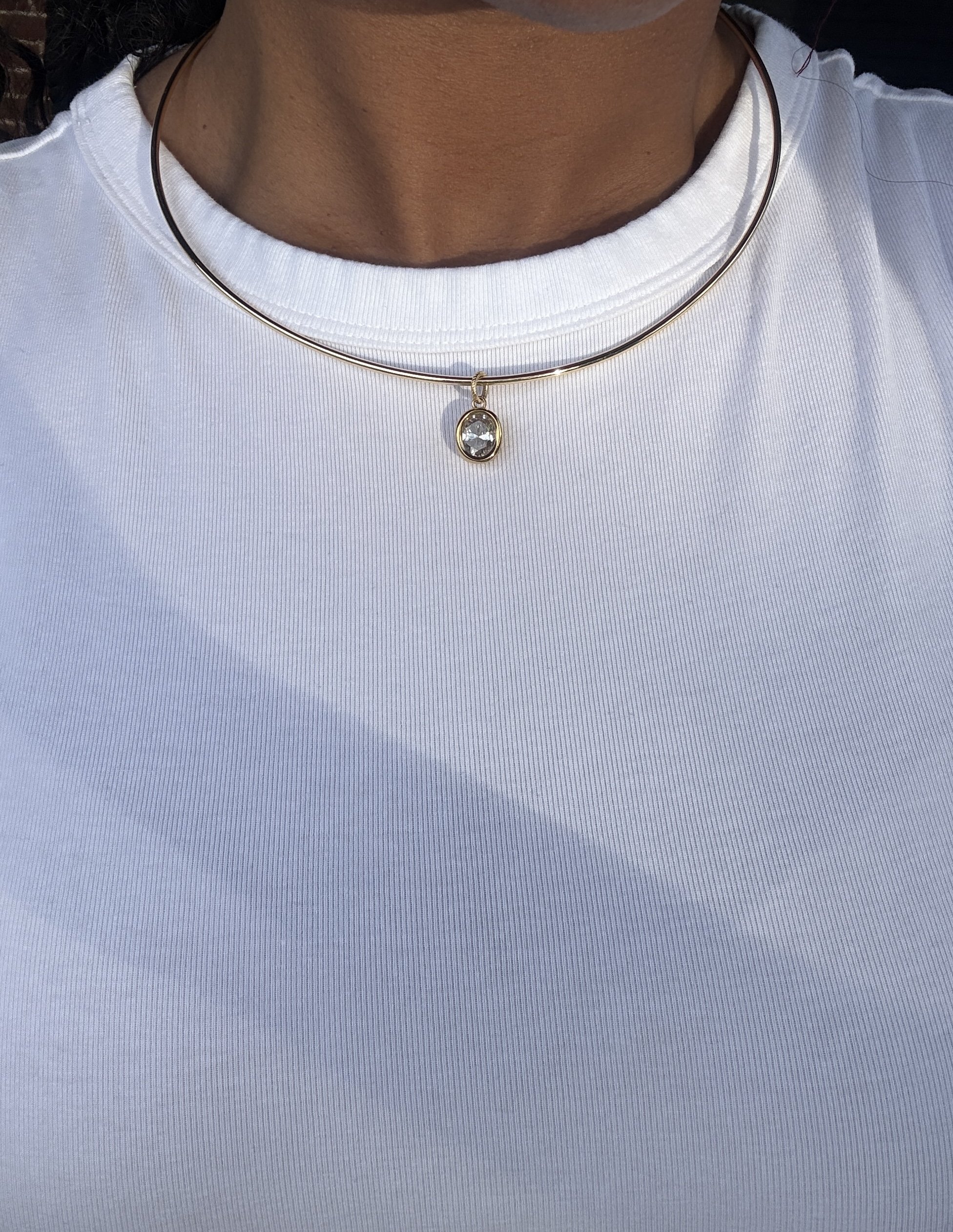 Gold Collar Necklace