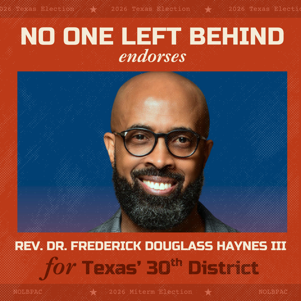 No Dem Left Behind Endorses Frederick D. Haynes for Congress in Texas’ 30th District