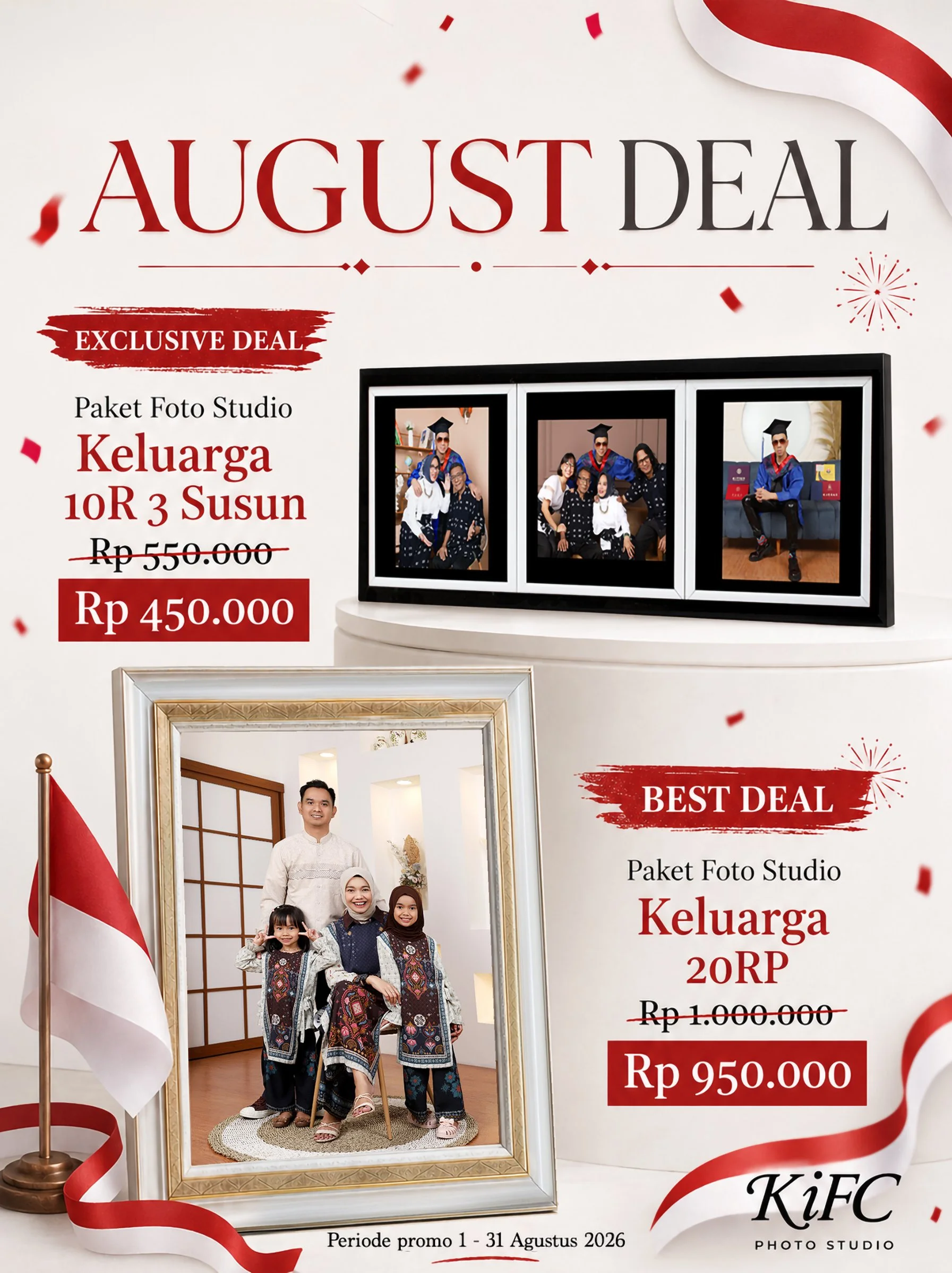 August Deal: Promo Foto Keluarga✨