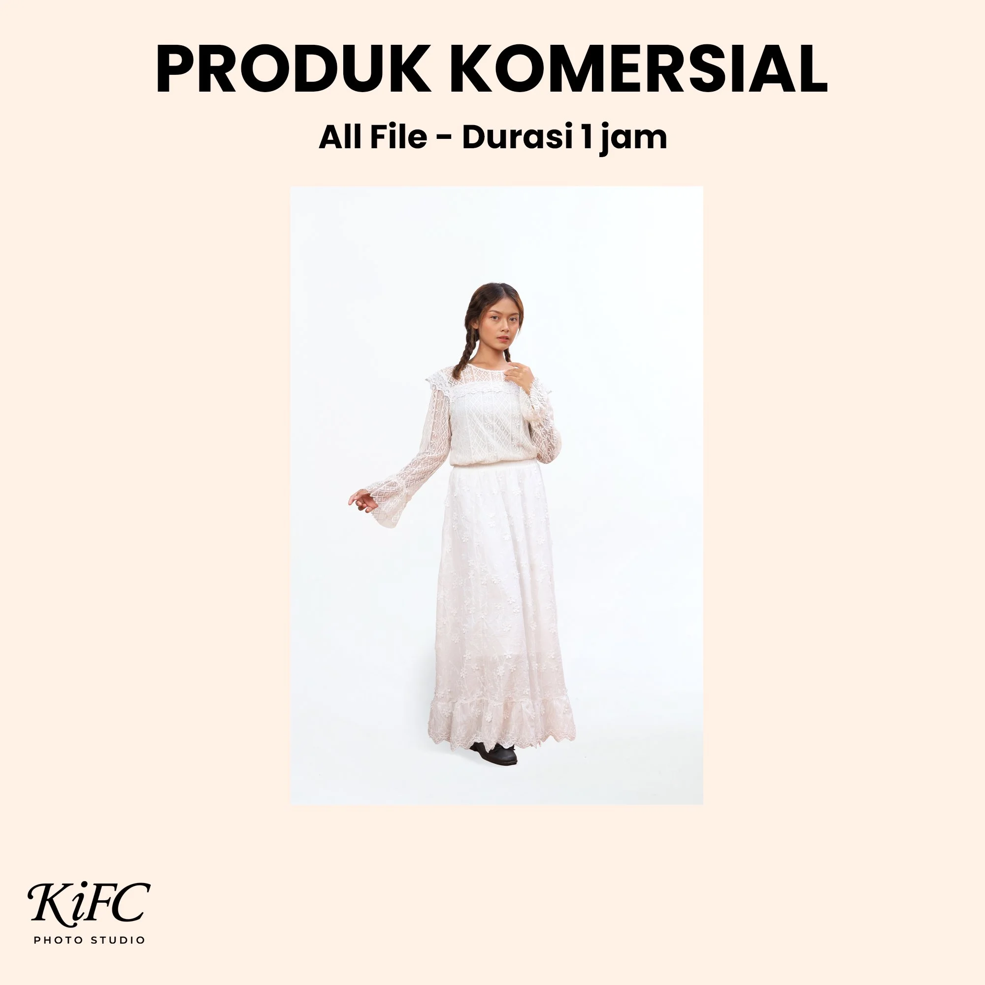 Foto Studio Produk Komersial All File 1 Jam - IDR 900.000