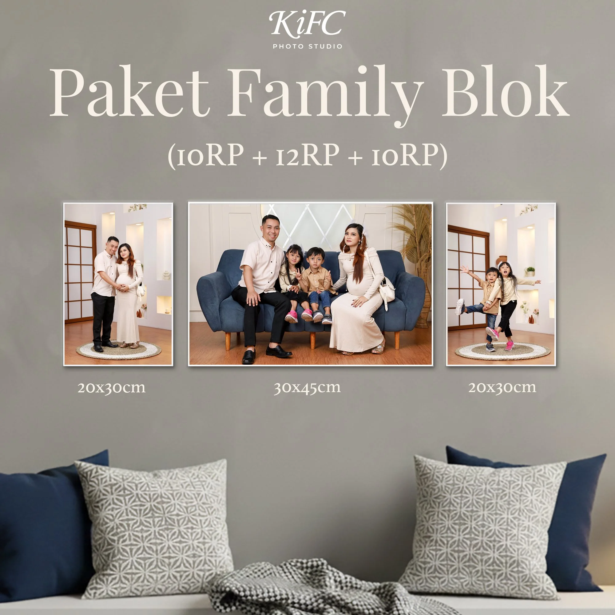 Foto Studio Family Blok 12RP — IDR 550.000
