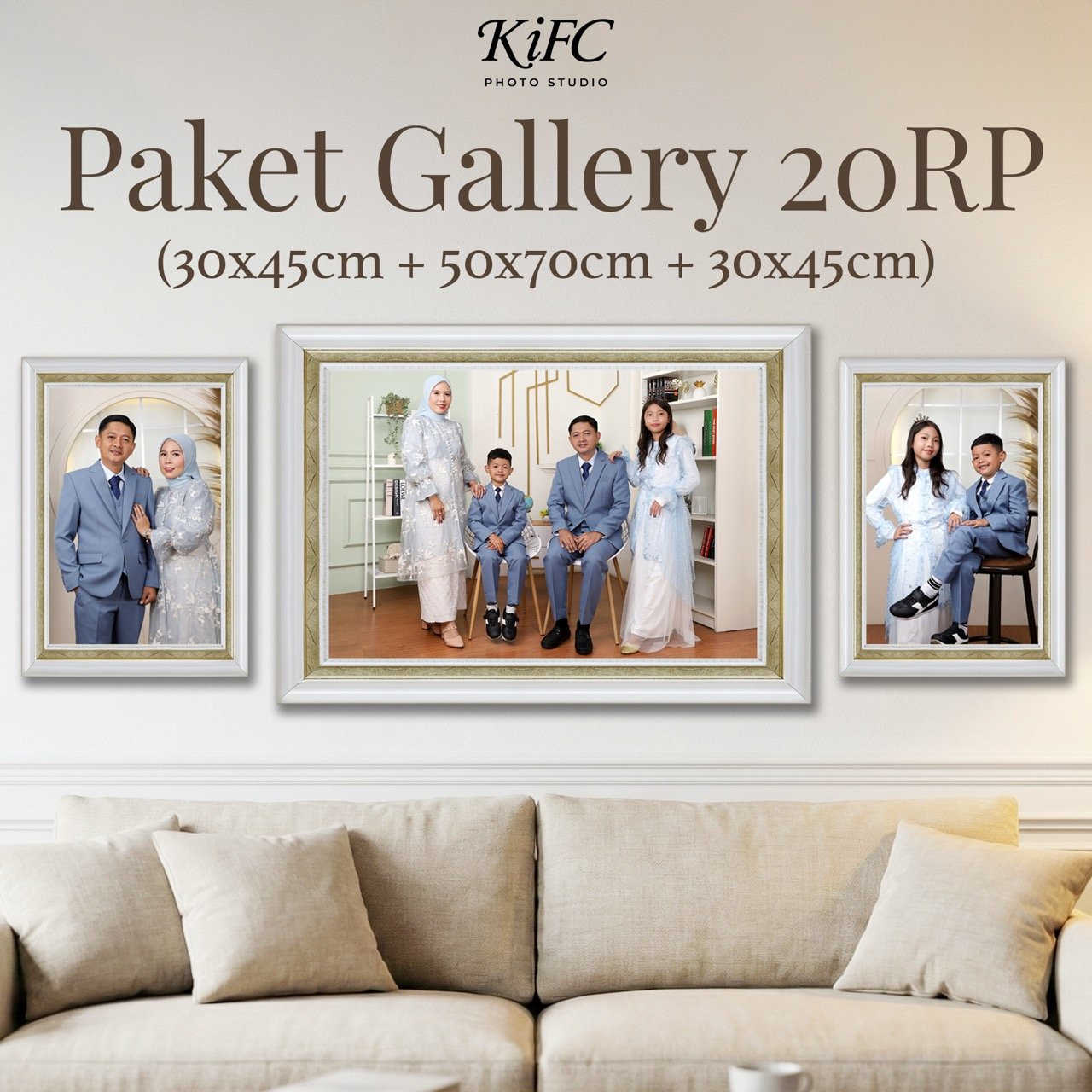 Foto Studio Family Gallery 20RP — IDR 1.500.000
