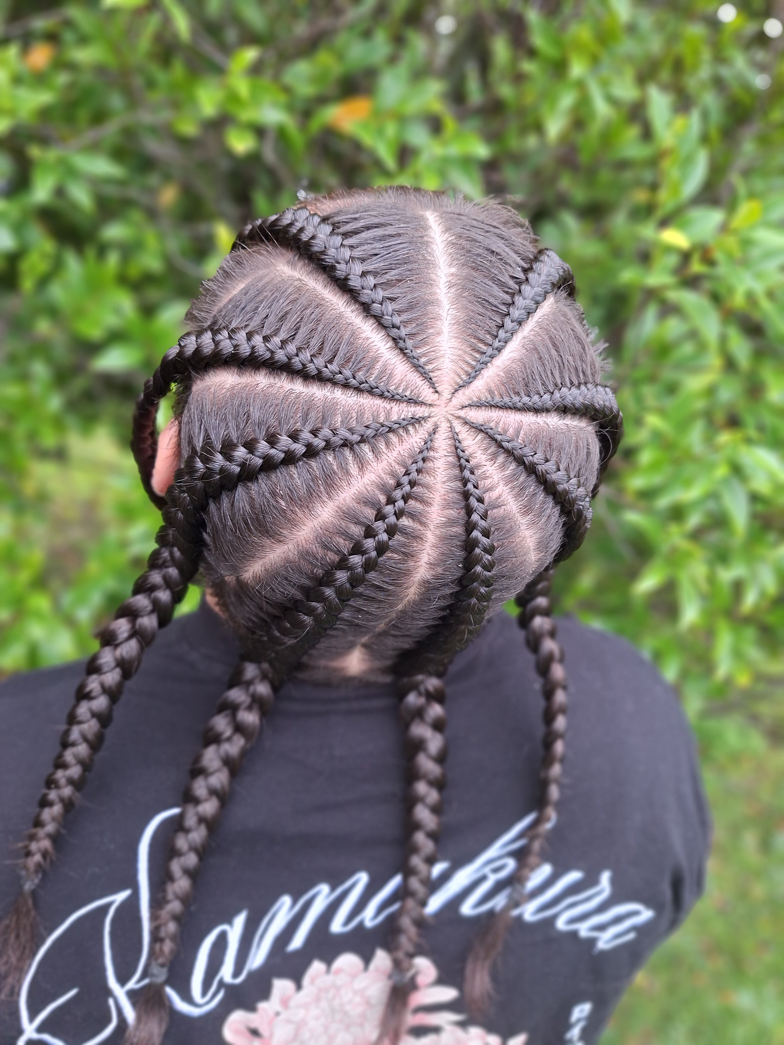 8 stitch Cornrows