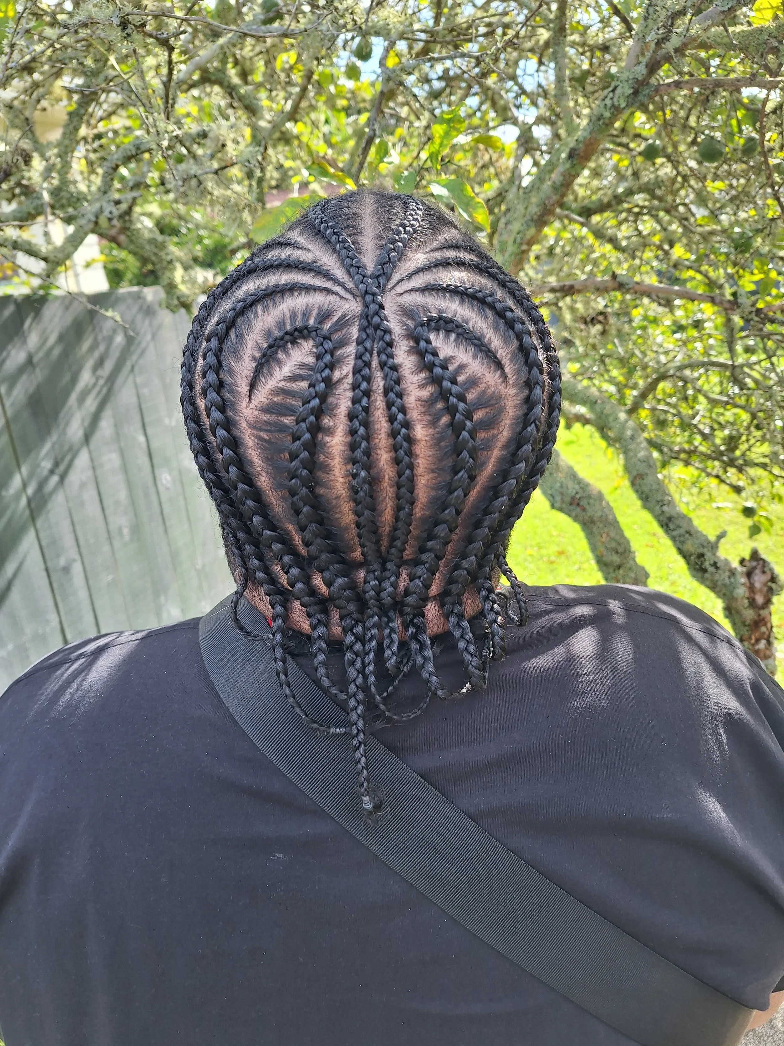 10 designed stitch cornrows