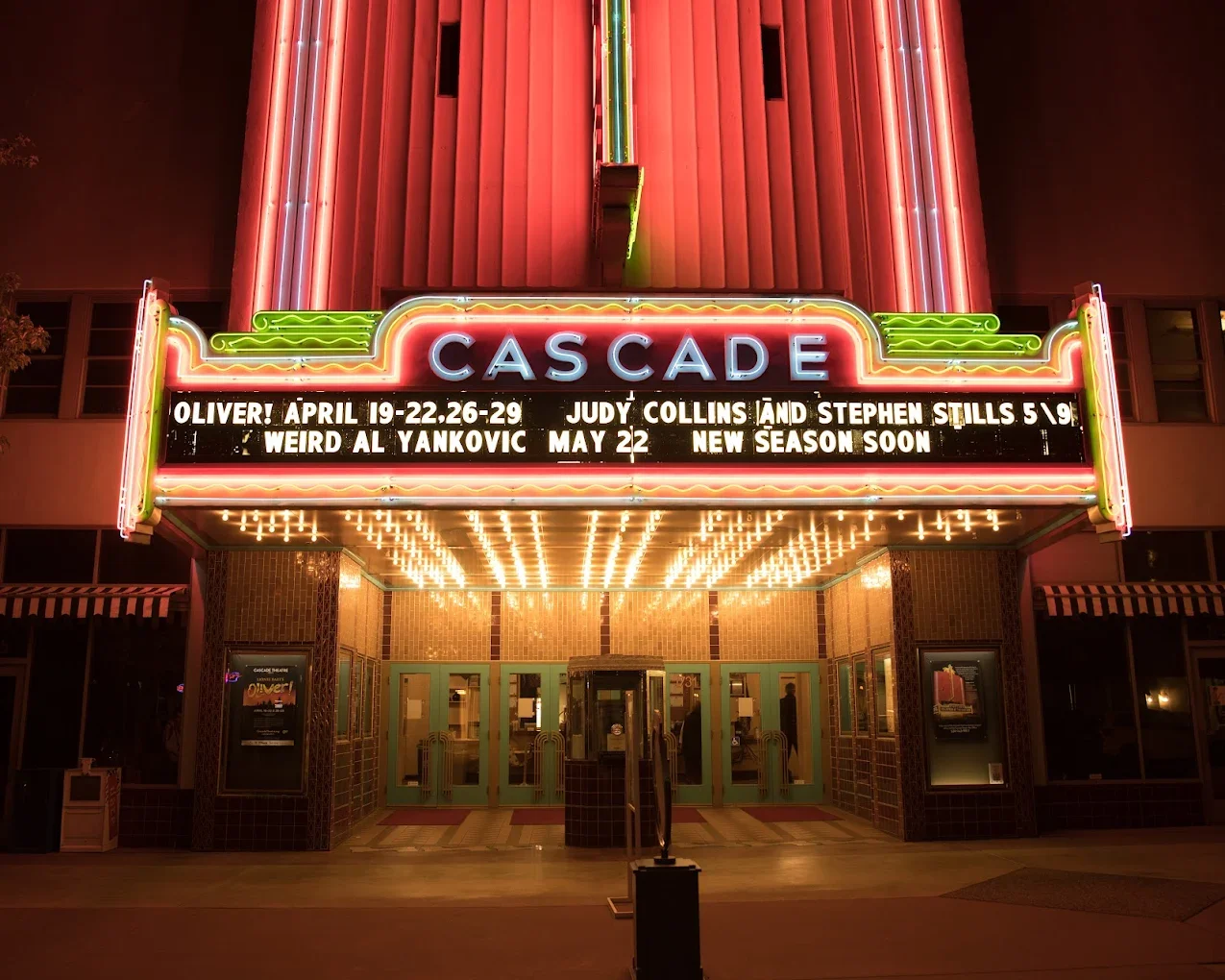 Cascade Theater entrance