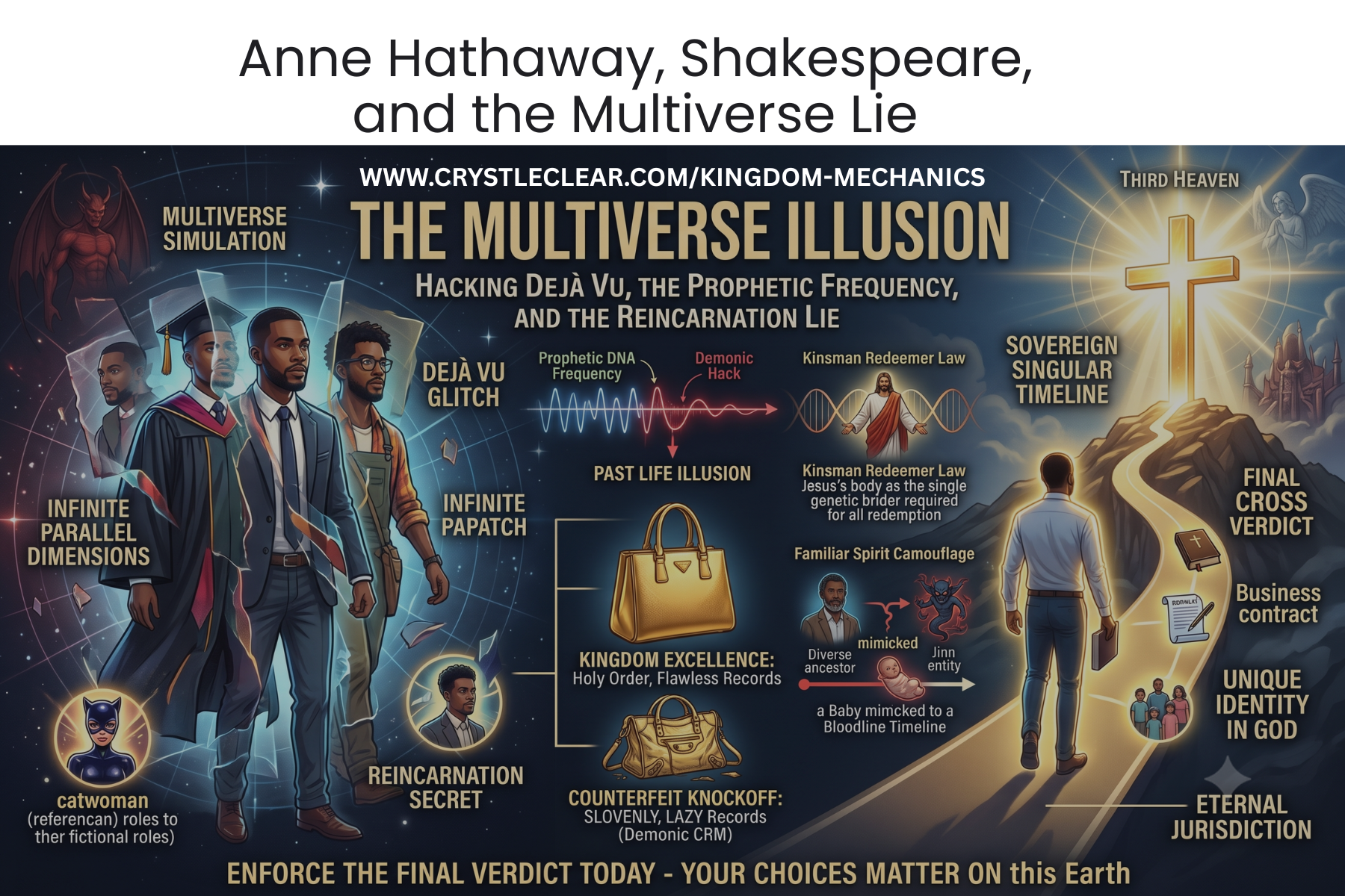 #6 - Anne Hathaway, Shakespeare, and the Multiverse Lie