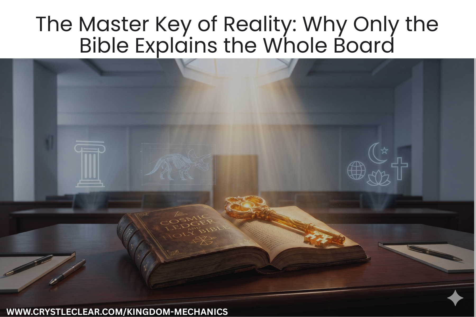 #12 - The Master Key of Reality: Why Only the Bible Explains the Whole Board