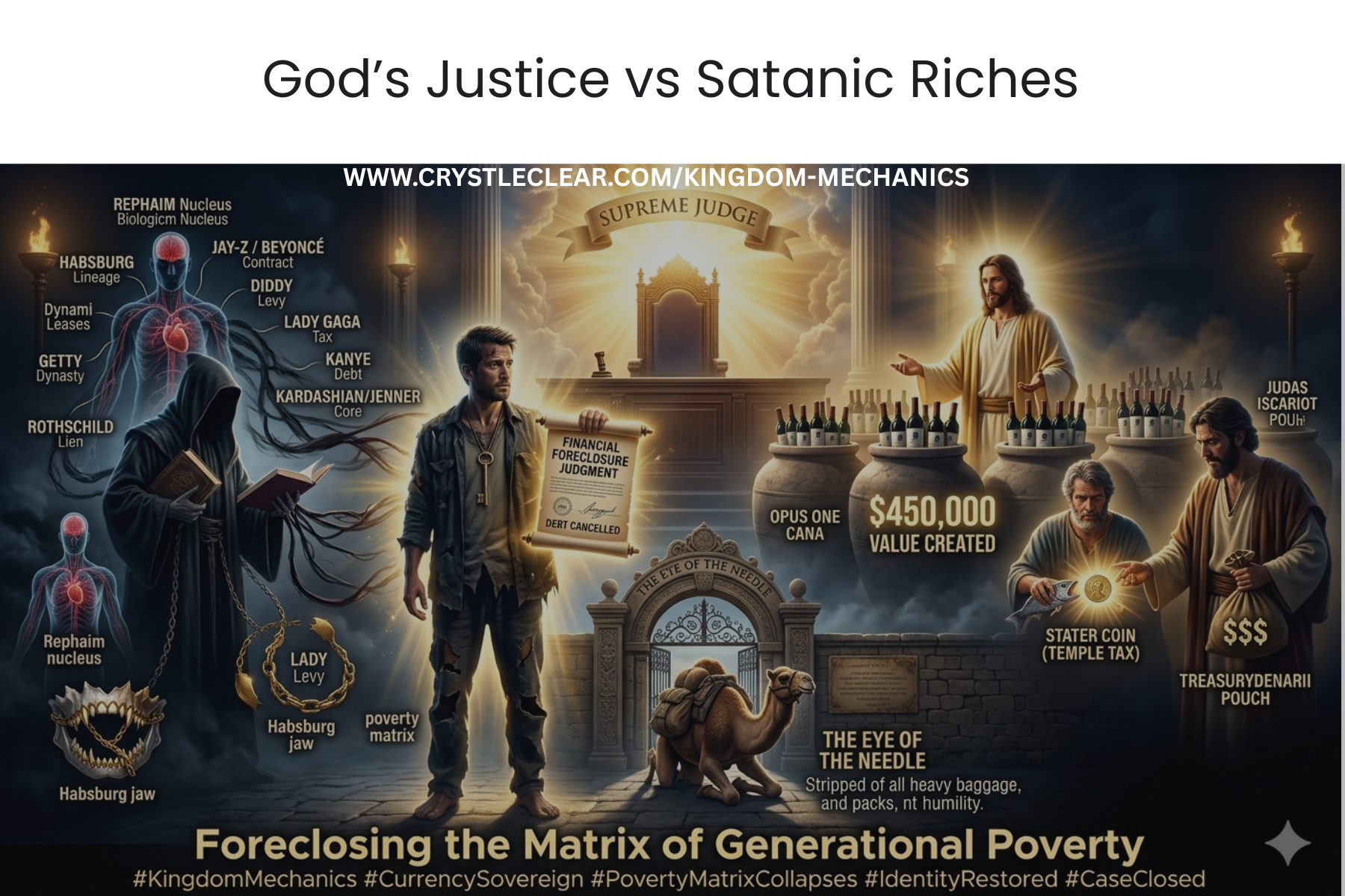 #18 - The Wealth Paradox (God’s Justice vs Satanic Riches)