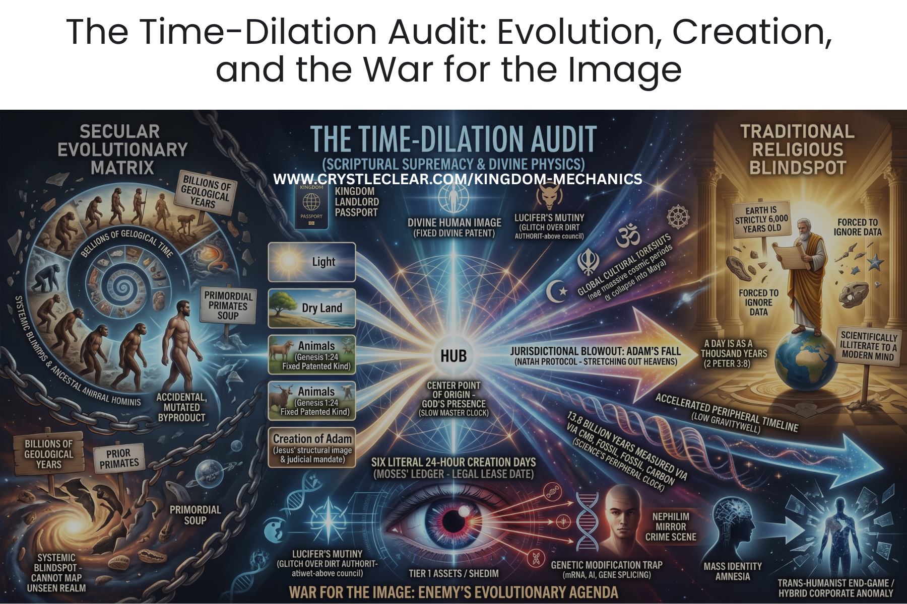 #26 - The Time-Dilation Audit: Evolution, Creation, and the War for the Image