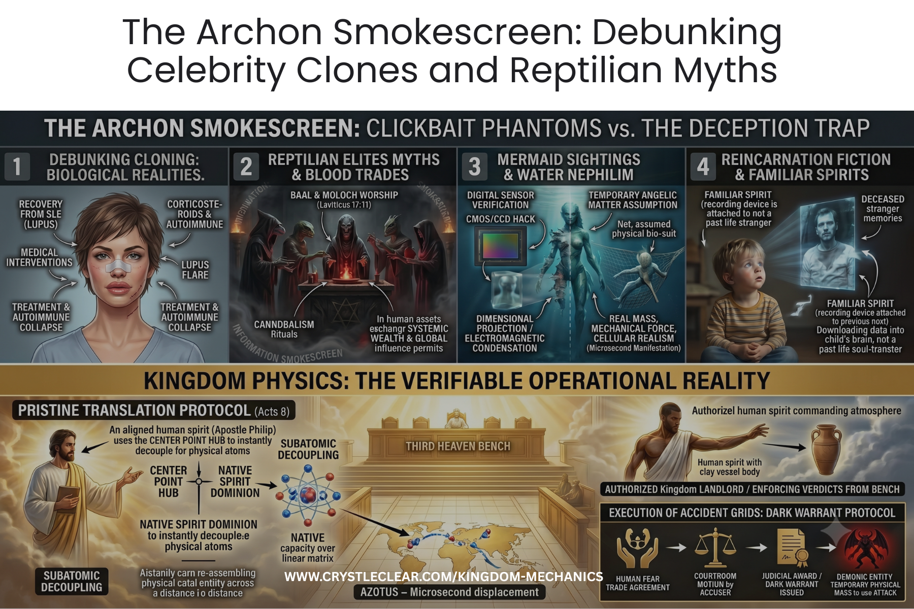 #31 - The Archon Smokescreen: Debunking Celebrity Clones and Reptilian Myths