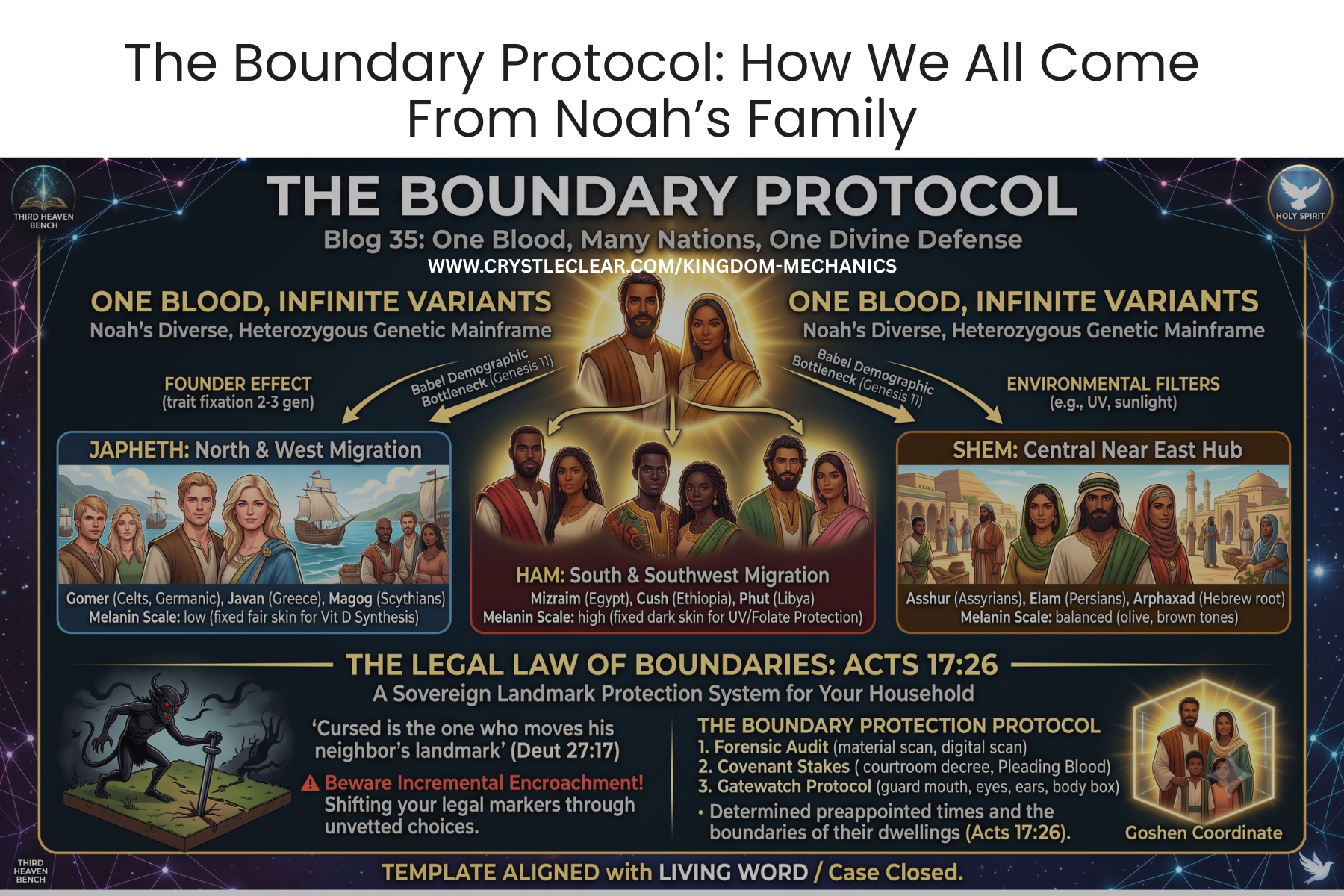 #35 - The Boundary Protocol: How We All Come From Noah’s Family